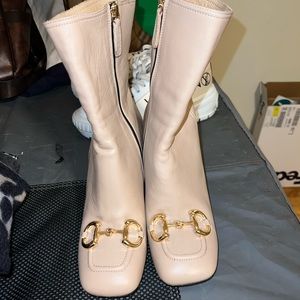 Leather Gucci Booties